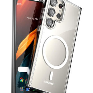 Back Cover for samsung galaxy s24 ultra (Transparent, Dual Protection, Pack of: 1)
