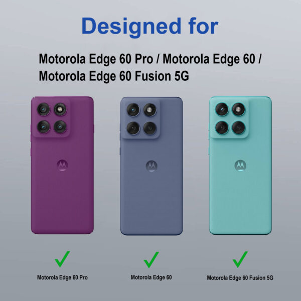 Cover for Motorola Edge 60 Pro (Transparent, Magsafe) - Image 3