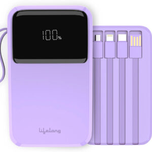 Lifelong 10000 mAh 22.5 W Wireless Compact Pocket Size Power Bank