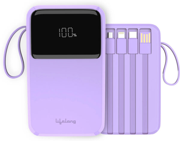 Lifelong 10000 mAh 22.5 W Wireless Compact Pocket Size Power Bank